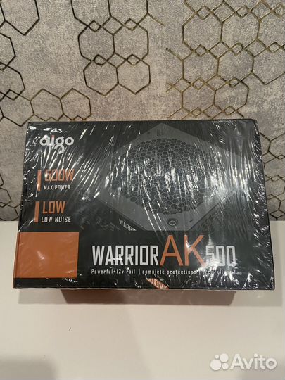 Блок питания Aigo 500w черный (Запечатанный)