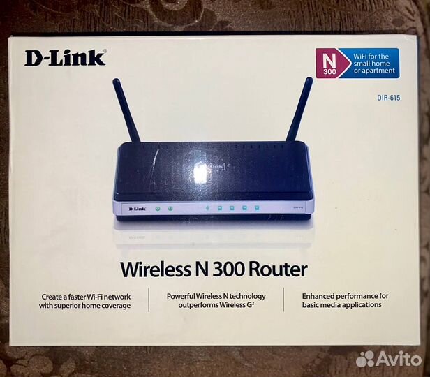 Wi-Fi роутер D-Link DIR-615