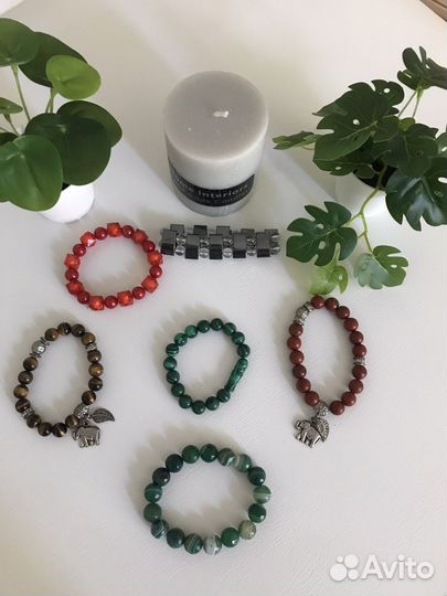 Браслет натуральный камень