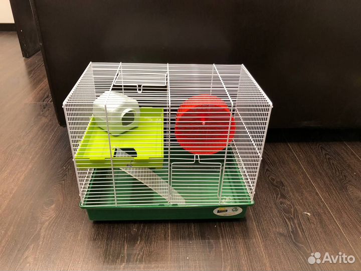 Клетка для хомяка с трубами