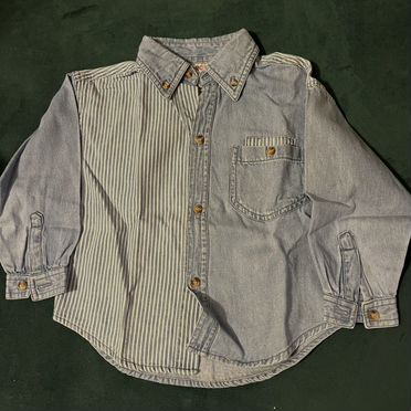 Рубашка джинсовая д\мальчика 3-4 года