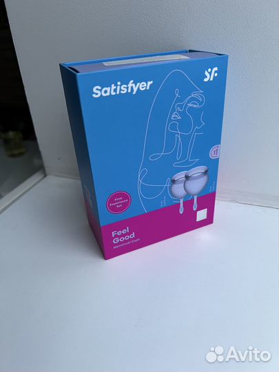 Набор менструальных чаш Satisfyer 15 и 20 мл новые