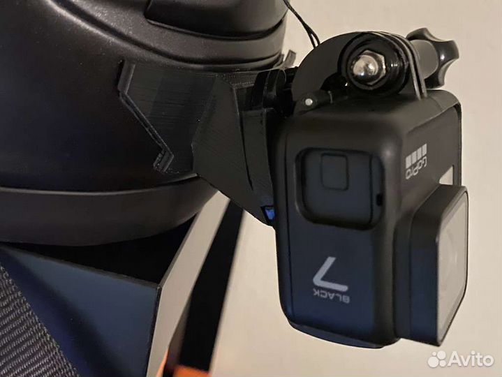 Крепление экшенкамеры gopro sony на шлем