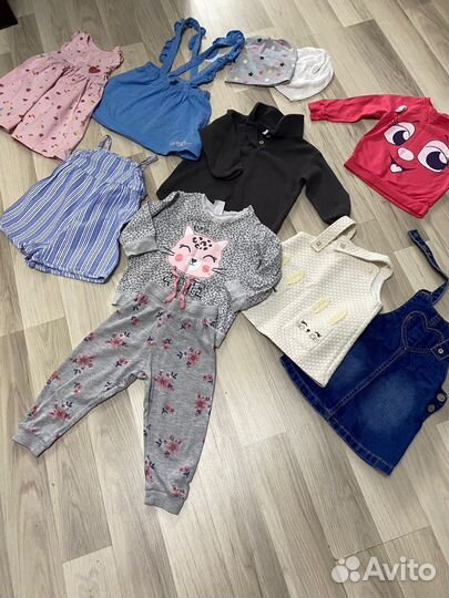 Вещи фирменные пакетом 12-18