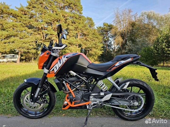 KTM Duke 125 Пробег 40км