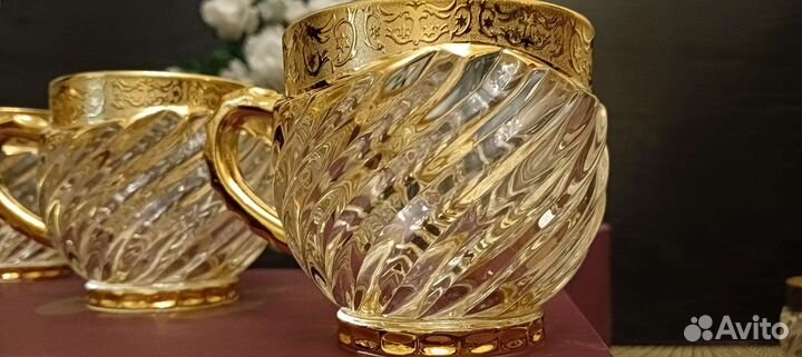 Чайный набор Чайные кружки Сервиз Сахарница Посуда