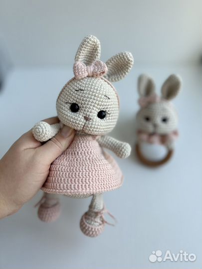 Вязаные игрушки ручной работы