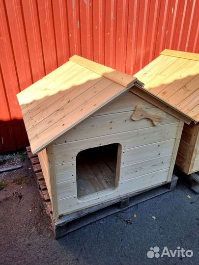 Будка для собаки/овчарки вход сбоку
