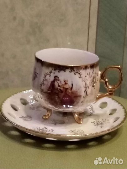 Чашка с блюдцем. Япония Винтаж