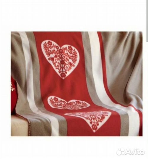 Плед флисовый новый Ив роше 160х120