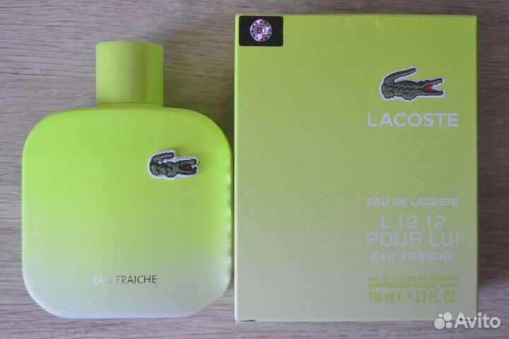 Lacoste L.12.12 Eau Fraiche 100 мл Euro