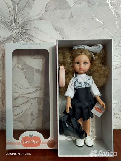 Кукла Карла кудряшка школьница 2021 Паола Рейна