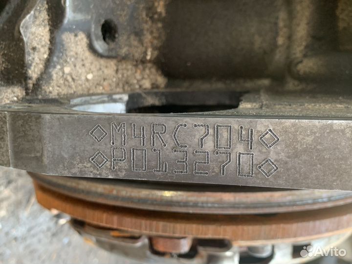 Двигатель laguna 3 2,0 бензин M4RC704