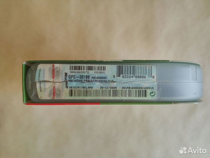 Windows 7 Home premium 86x64 два диска лицензия