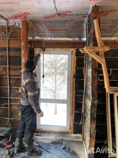 Пластиковые окна и двери пвх бу