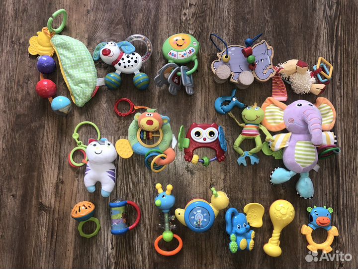 Игрушки, погремушки, на коляску