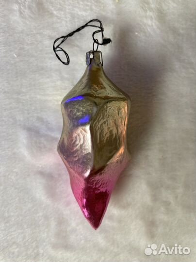 Сосулька елочная игрушка