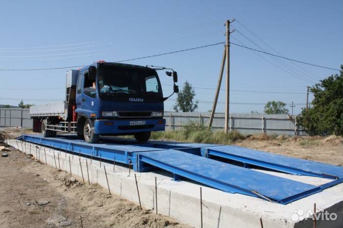 Взвешивание грузовых автомобилей