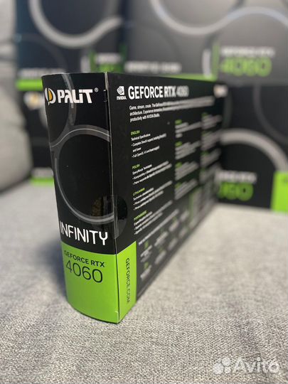 Видеокарта Palit RTX 4060 в наличии