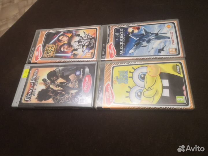 Игры диски psp