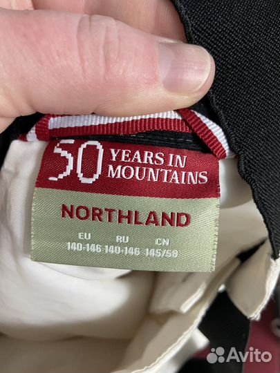 Брюки утепленные для девочки 140-146