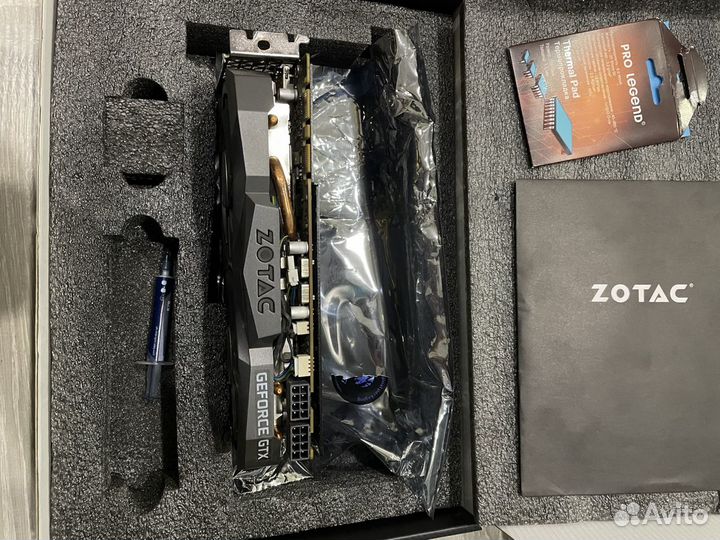 Видеокарта zotac gtx 1080ti