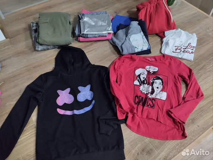 Вещи пакетом на девочку 152-158