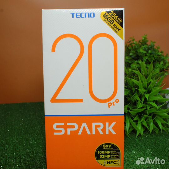 Tecno Spark 20 Pro, 8/256 ГБ