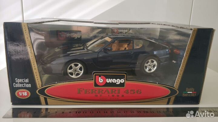Модель Bburago 1 18 ferrari 456 GT 1992