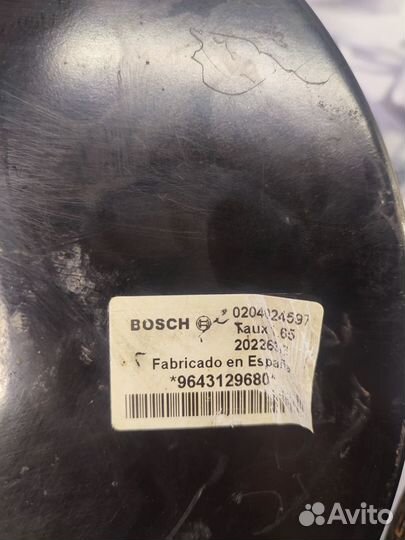 Вакуумный усилитель тормозов Peugeot 307