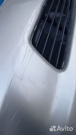 Бампер Тойота Приус 20 (цвет - серебристый)