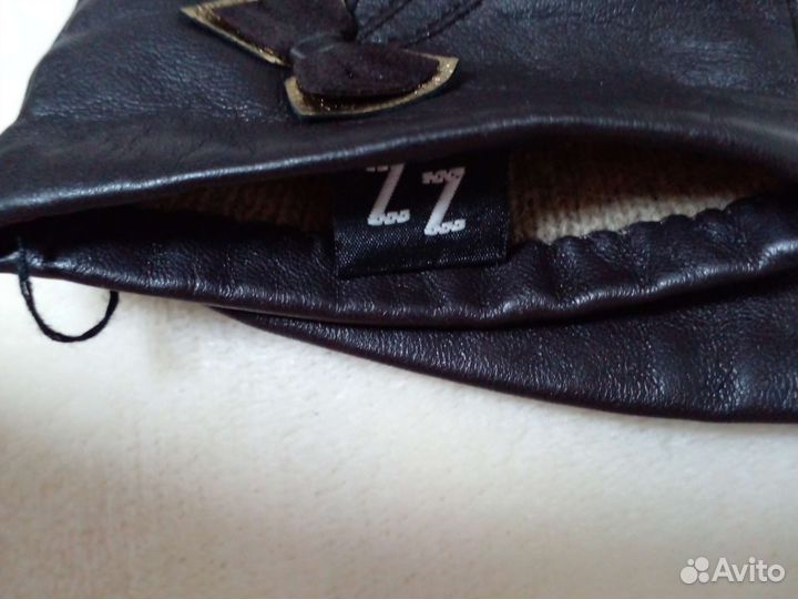 Перчатки кожанные