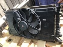 Радиатор и вентилятор охлаждения с эбу