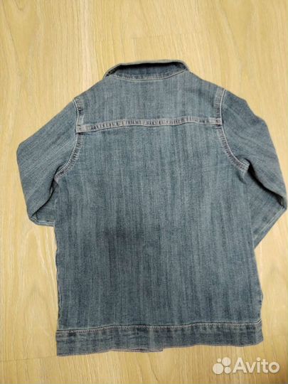 Джинсовая куртка для девочки 116 122