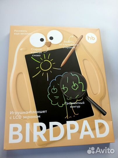 Детский планшет для рисования Happy Baby Birdpad
