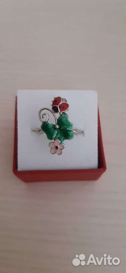 Серебряные серёжки, колечки для девочки