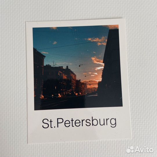 Открытки Санкт Петербург Полароид