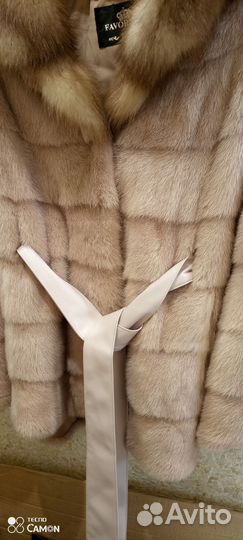 Шуба норковая 46-56р. куница.пудра.летучка.элитная