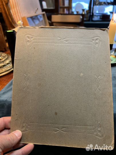 Старинное фото «Мальчик на пони»