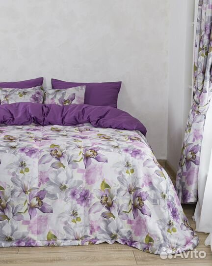 Покрывало Жардин Сирень