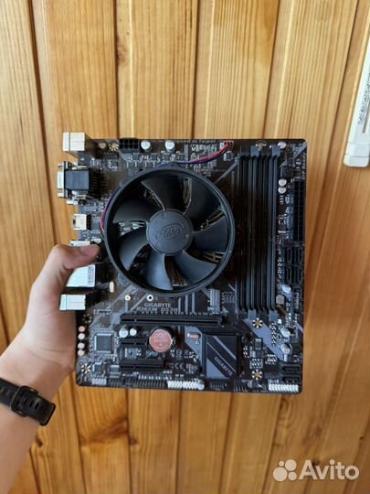 Материнская плата B365M с процессором i3 9100F