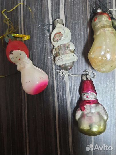 Новогодние игрушки СССР