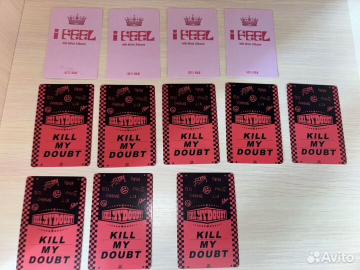 К поп ломо карты (джи айдл и итзи)