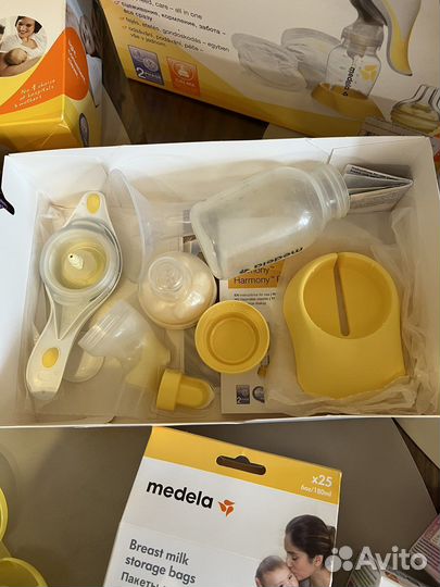 Молокоотсос medela ручной