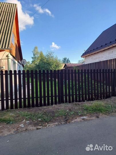 Установка заборов