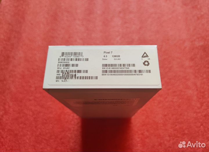 Новый Google Pixel 7 Unlocked UK Пломбы