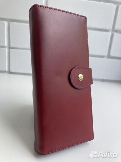Женский кожаный кошелек