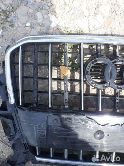 Ку5 Молдинг Решетки радиатора audi Q5 13-17 S-line