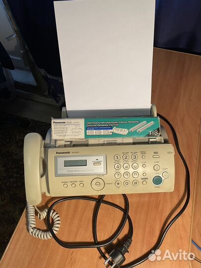 Телефон-факс Panasonic KX-207/факсимильный аппарат