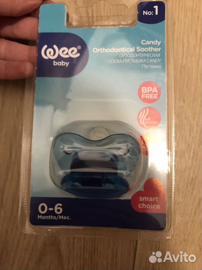 Соска пустышка avent